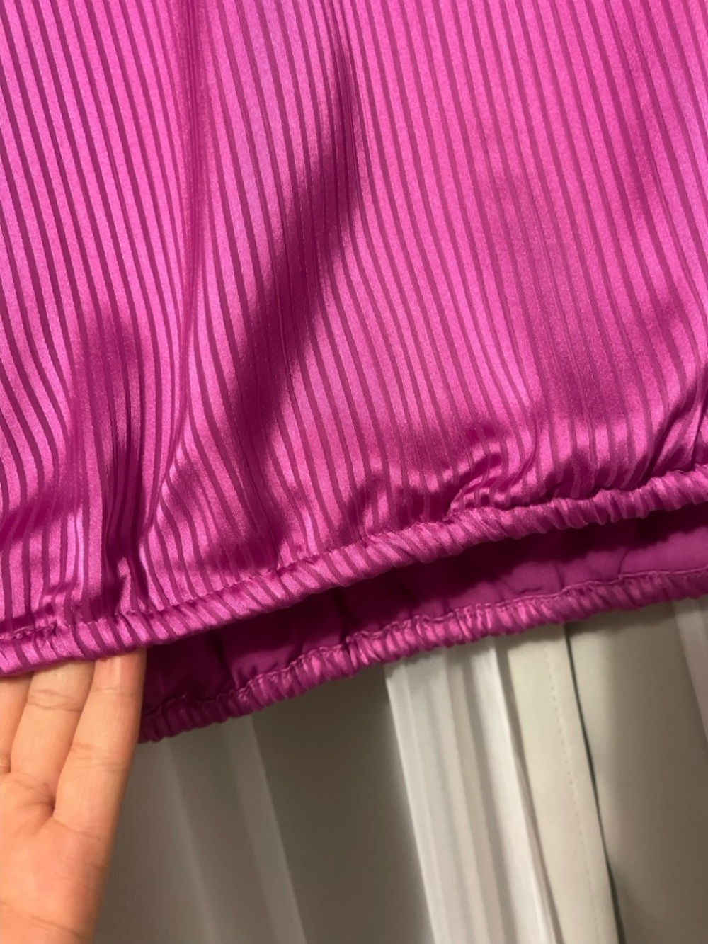 Vince Camuto Shadow Stripe Blouse - Picture 4 of 4